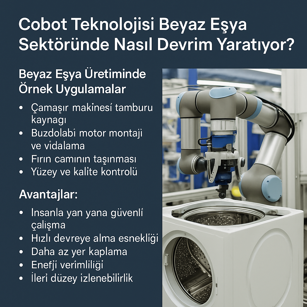 cobot beyaz esya sektoru